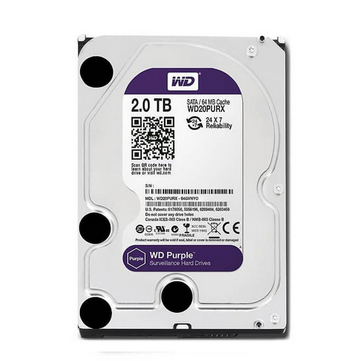 هارد اینترنال 2 ترابایت بنفش وسترن دیجیتال Western
